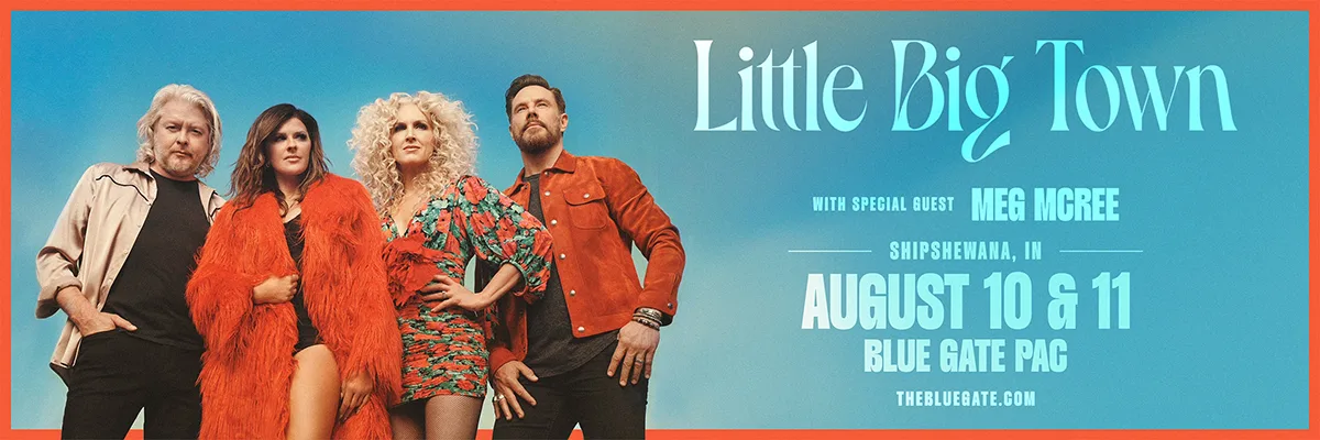 Little Big Town - August 10, 2026 - Shipshewana, IN